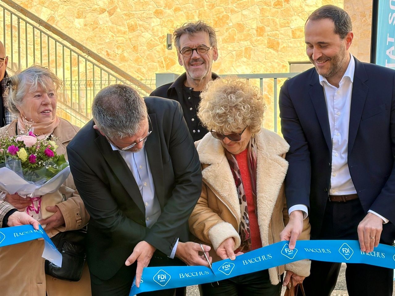 Coupure ruban bacchus fdi